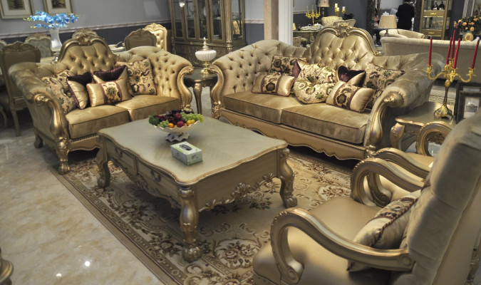 Luxus Sofagarnitur 3+2+1 Sitzer Set Sofa Polster Couchen Couch